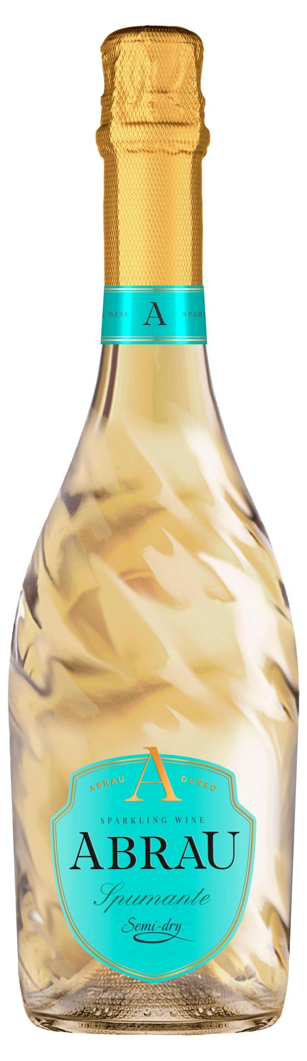 Игристое вино Abrau Spumante Semi-dry белое полусухое Россия, 0,75 л