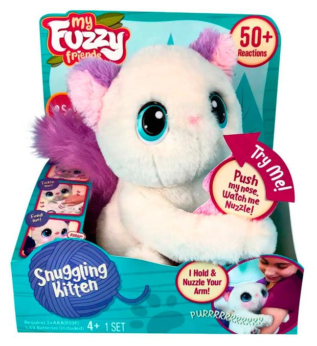 Игрушка интерактивная My Fuzzy Friends Котёнок Хлоя 2000₽