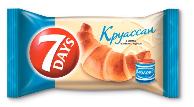 Круассан 7Days с вареной сгущенкой 65 г 66₽