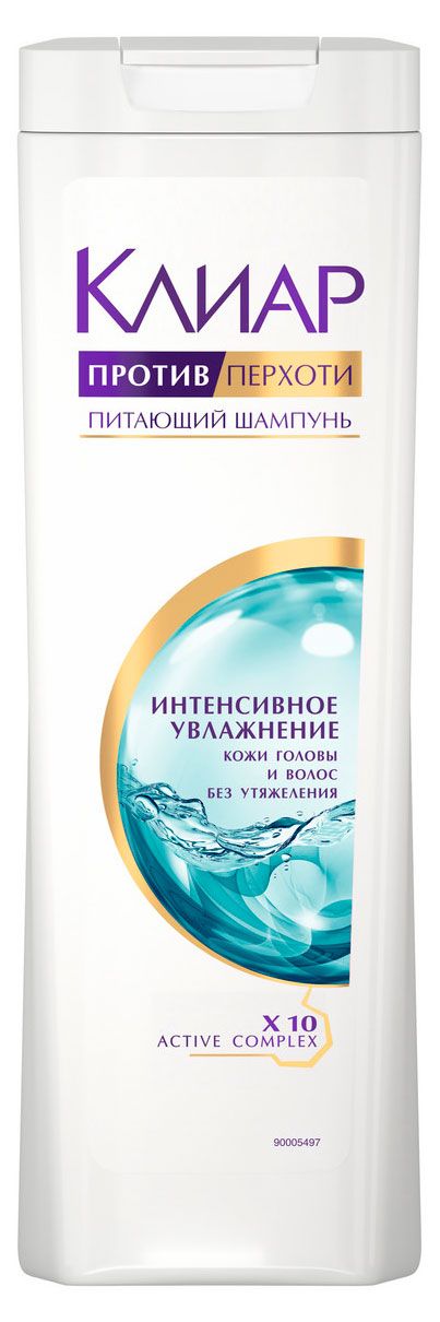 Шампунь для волос Клиар Интенсивное увлажнение, 400 мл