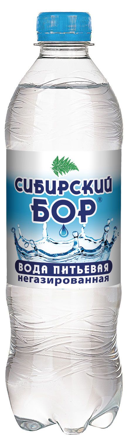 Вода питьевая Сибирский бор негазированная, 500 мл