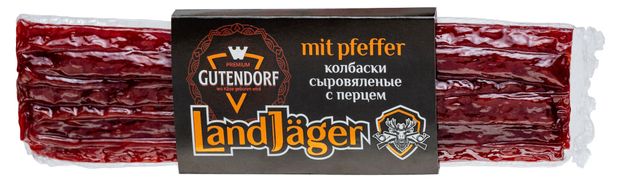 Колбаски сыровяленые Gutendorf с перцем, 90г
