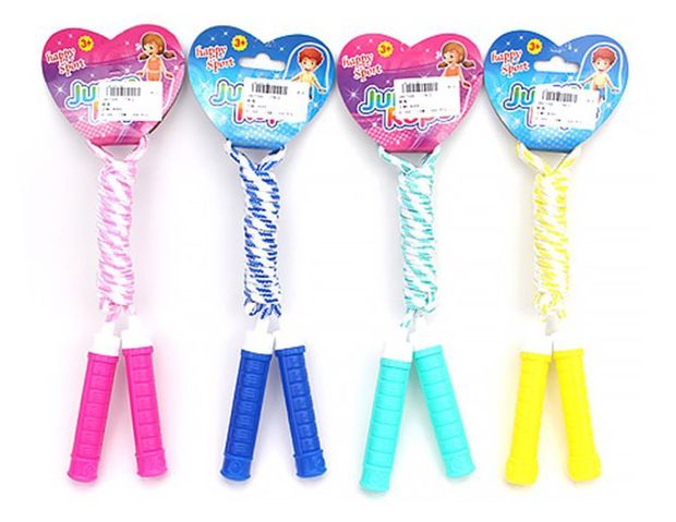 Скакалка детская НАША ИГРУШКА, 1шт в ассортименте