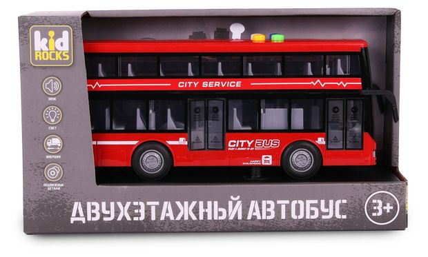 Игрушка Kid Rocks Автобус двухэтажный