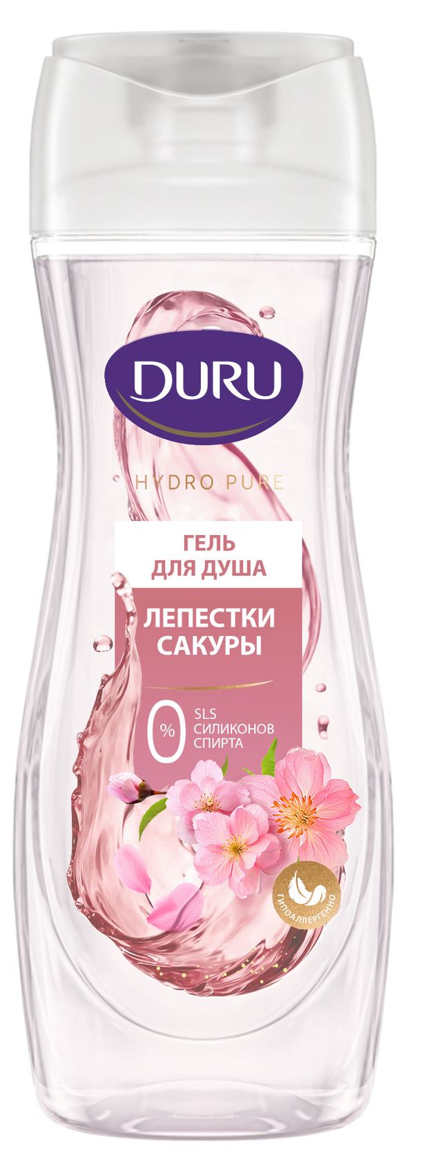 Гель для душа Duru Hydro Pure Сакура, 250 мл