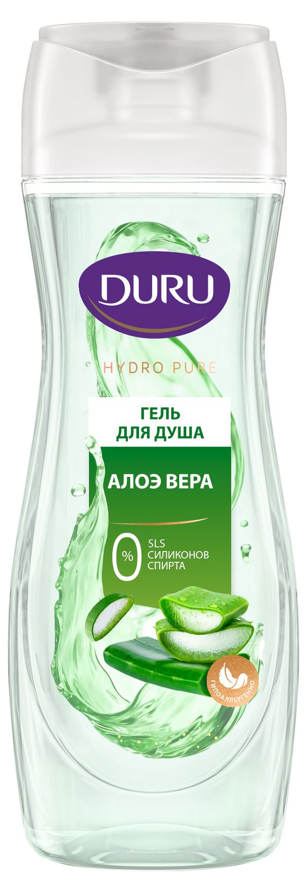 Гель для душа Duru Hydro Pure Алоэ Вера, 250 мл