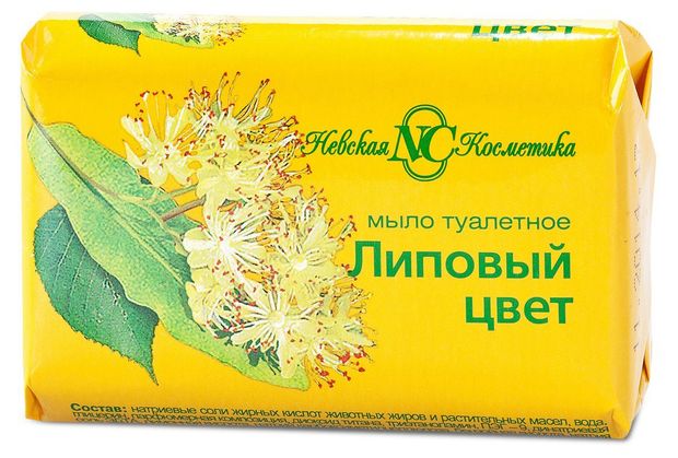Мыло туалетное Невская косметика Липовый цвет, 90 г
