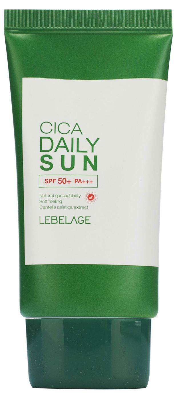 Крем солнцезащитный для лица Lebelage с центеллой SPF 50+, 30 мл