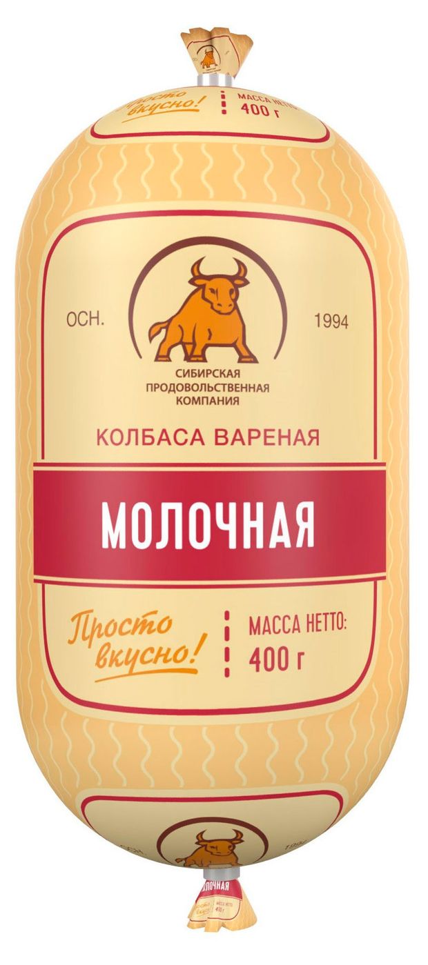 Колбаса вареная СПК Молочная, 400 г