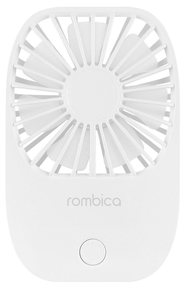 Вентилятор портативный Rombica FLOW Handy Fan IV со встроенным аккумулятором белый 299₽