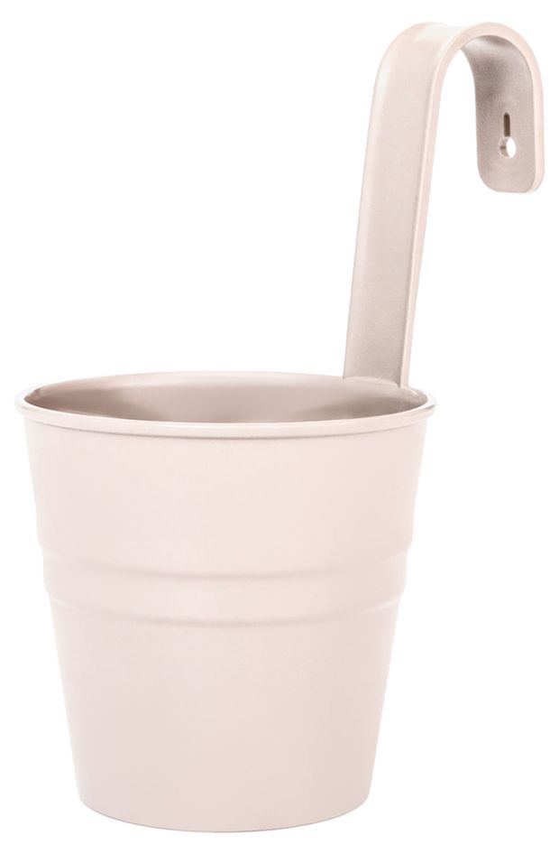 Кашпо OLA DOM настенное бежевое, 13х25 см