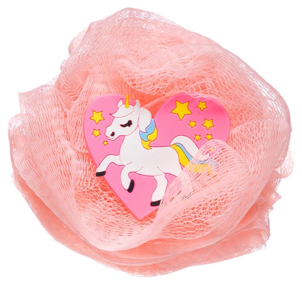 Мочалка-шарик детская Individual Vision Единорожка