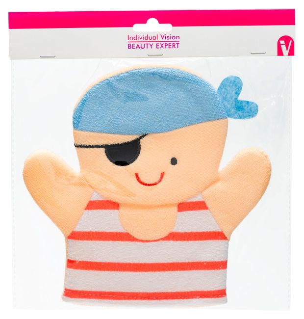Мочалка-варежка детская Individual Vision Пират