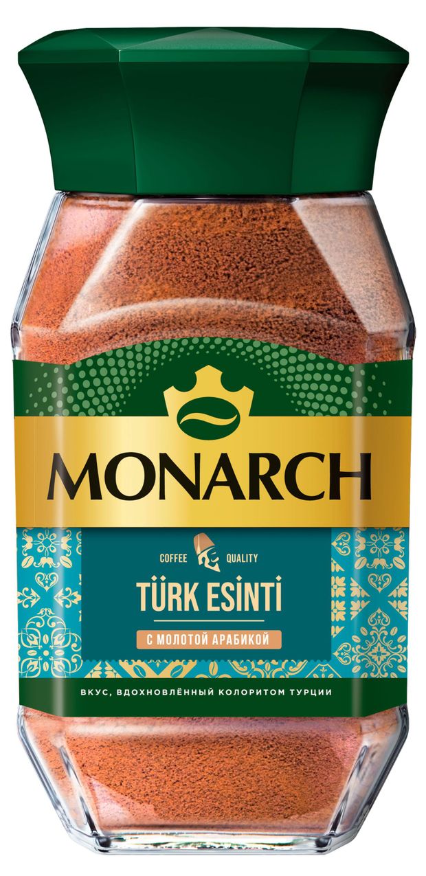 Кофе растворимый MONARCH Turk Esinti с молотой арабикой, 90 г
