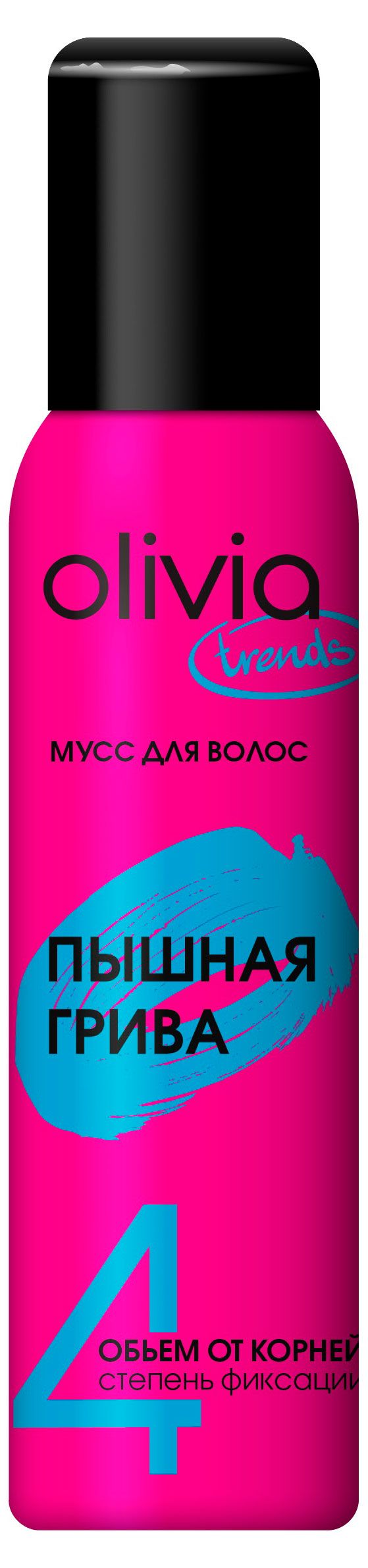 Лак для укладки волос Olivia Пышная грива объем от коней 150 мл 215₽