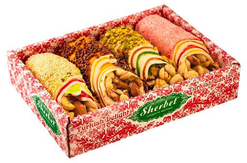 Рахат-лукум Sherbet Ролл премиум с ореховым ассорти, 700 г