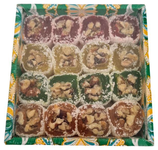 Рахат-лукум CrimeanSweets Ролл с грецким орехом ассорти, 500 г