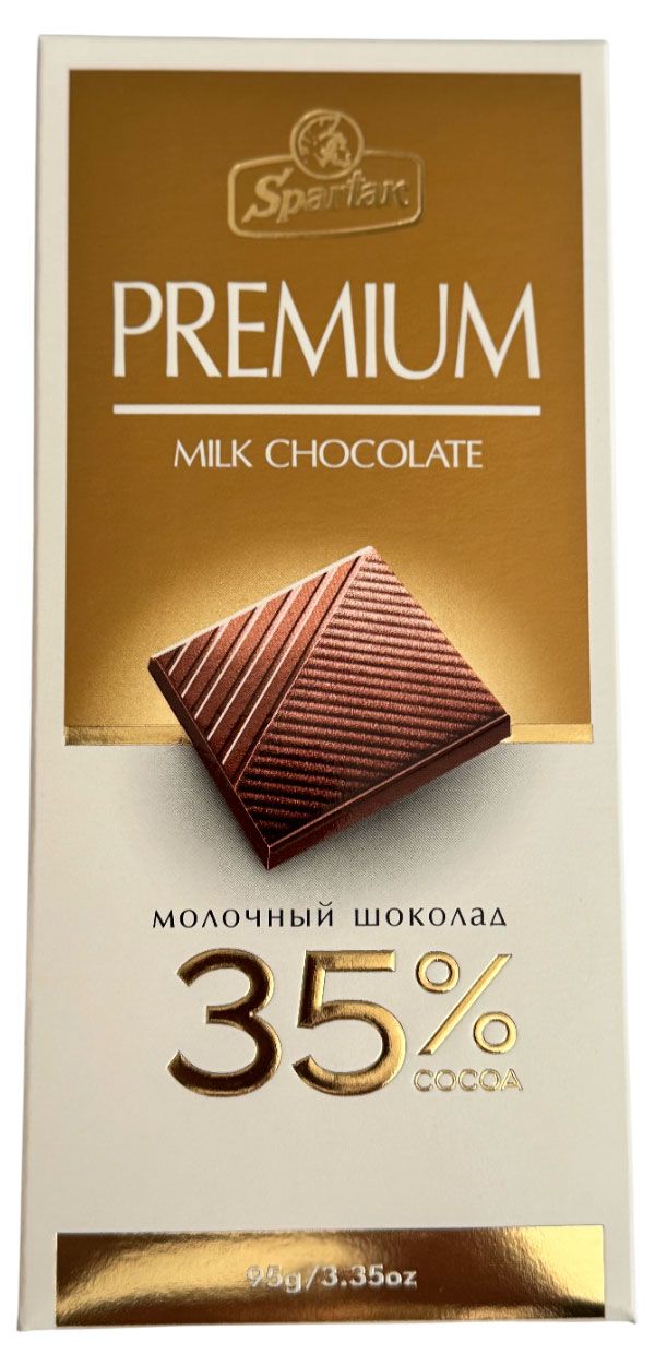 Шоколад молочный Спартак, 95 г
