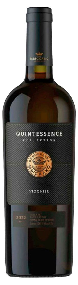 Вино Мысхако Quintessence Viognier белое сухое Россия, 0,75 л