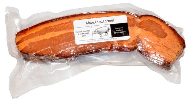 Грудинка свиная варено-копченая МясоСольСпеции 400 г 114₽