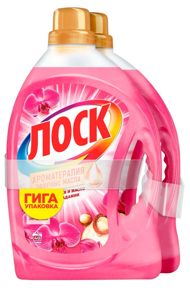 Гель для стирки Лоск Арома Орхидея, 2х2,92 л