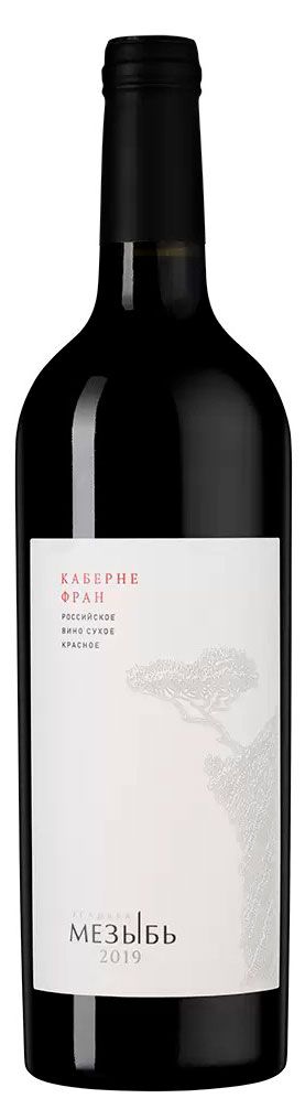 Вино Усадьба Мезыбь Каберне Фран красное сухое Россия, 0,75 л