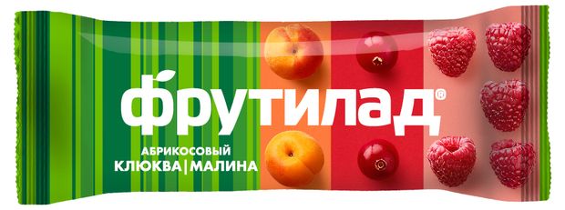 Батончик фруктовый Фруктовая энергия клюква-малина, 30 г