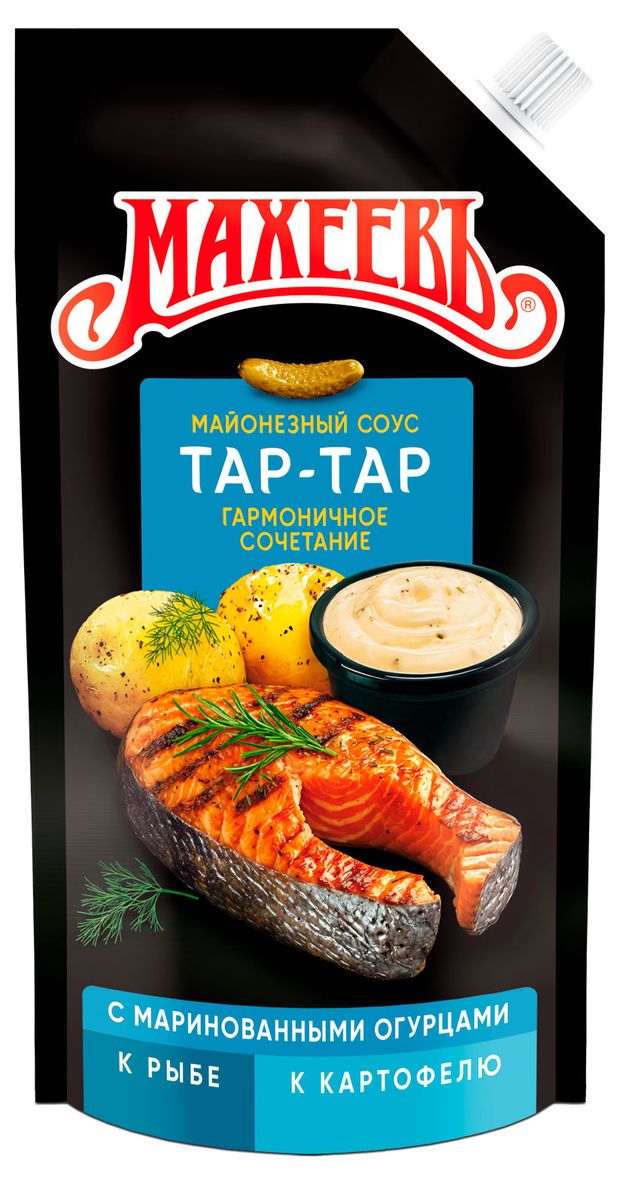 Соус майонезный МАХЕЕВЪ Тар-Тар 200 г 80₽