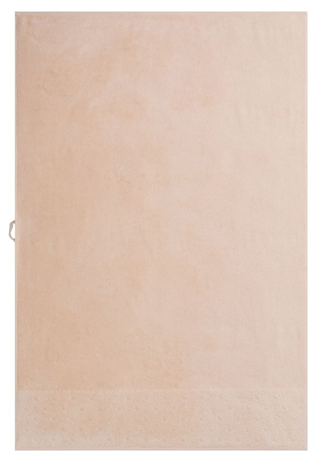 Полотенце махровое Actuel бежевое, 100х150 см