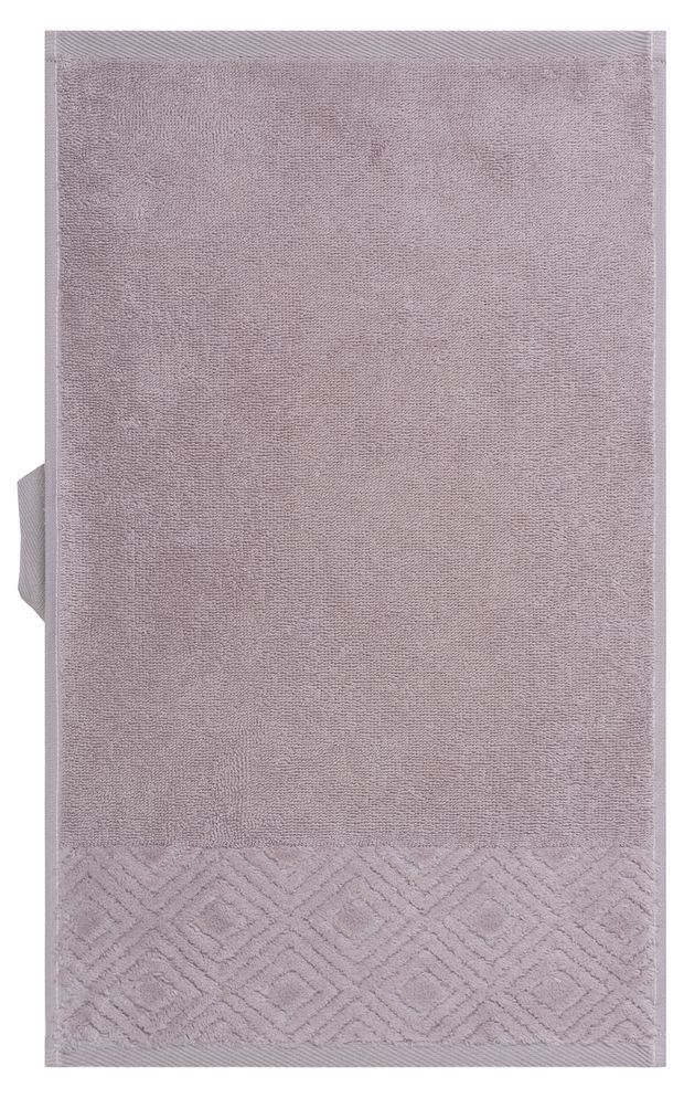 Полотенце махровое Actuel серое, 30х50 см