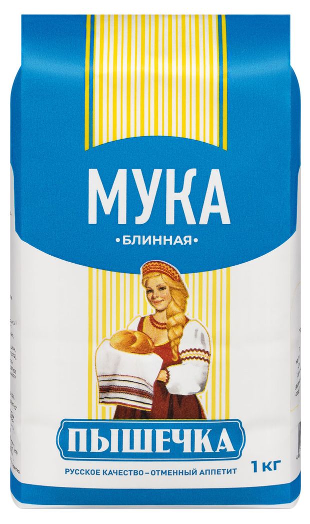 Мука блинная Пышечка, 1 кг