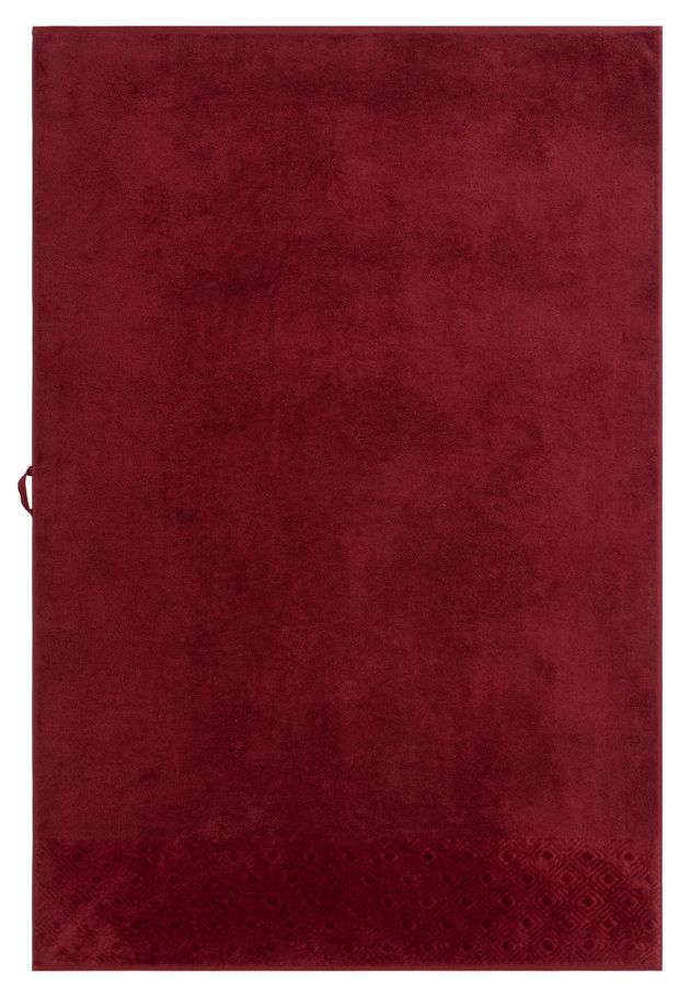 Полотенце махровое Actuel красное 100х150 см 1200₽