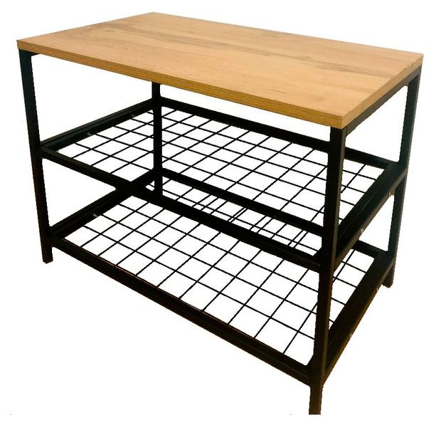 Обувница Лофт 2 полки 60х34х45 см 5499₽