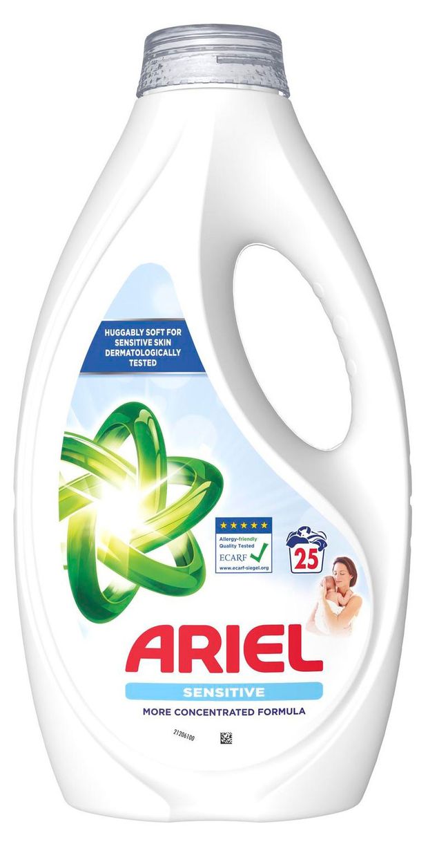Гель для стирки Ariel SENSITIVE, 1,125 л