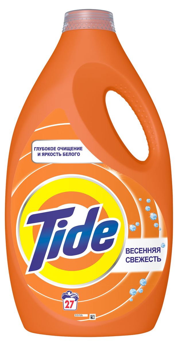 Гель для стирки Tide Весенняя свежесть, 1,755 л