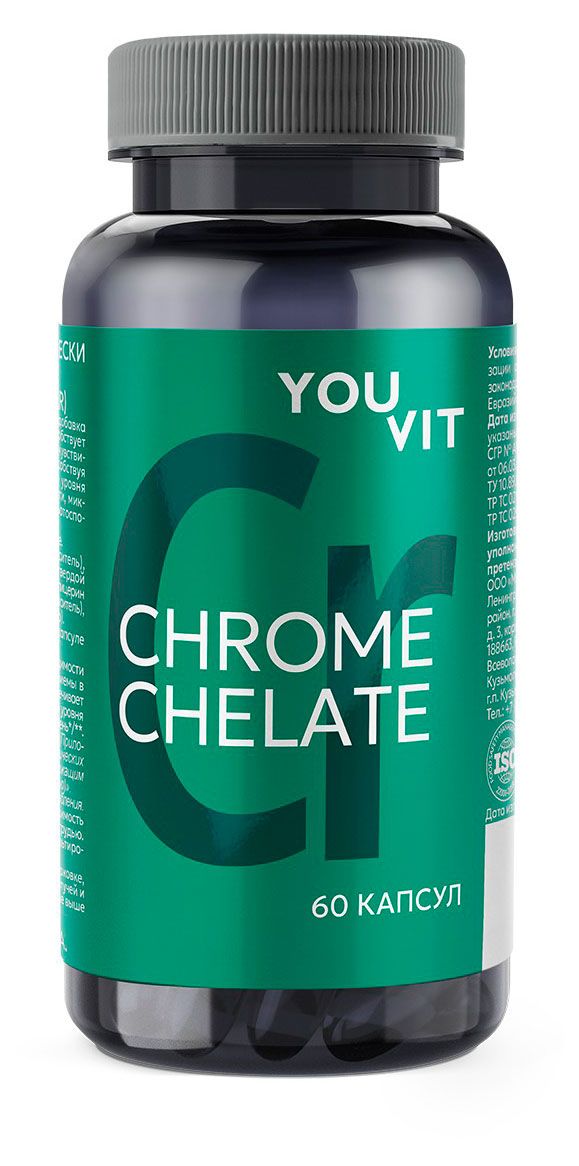 Хром Хелат YouVit, 60 капсул