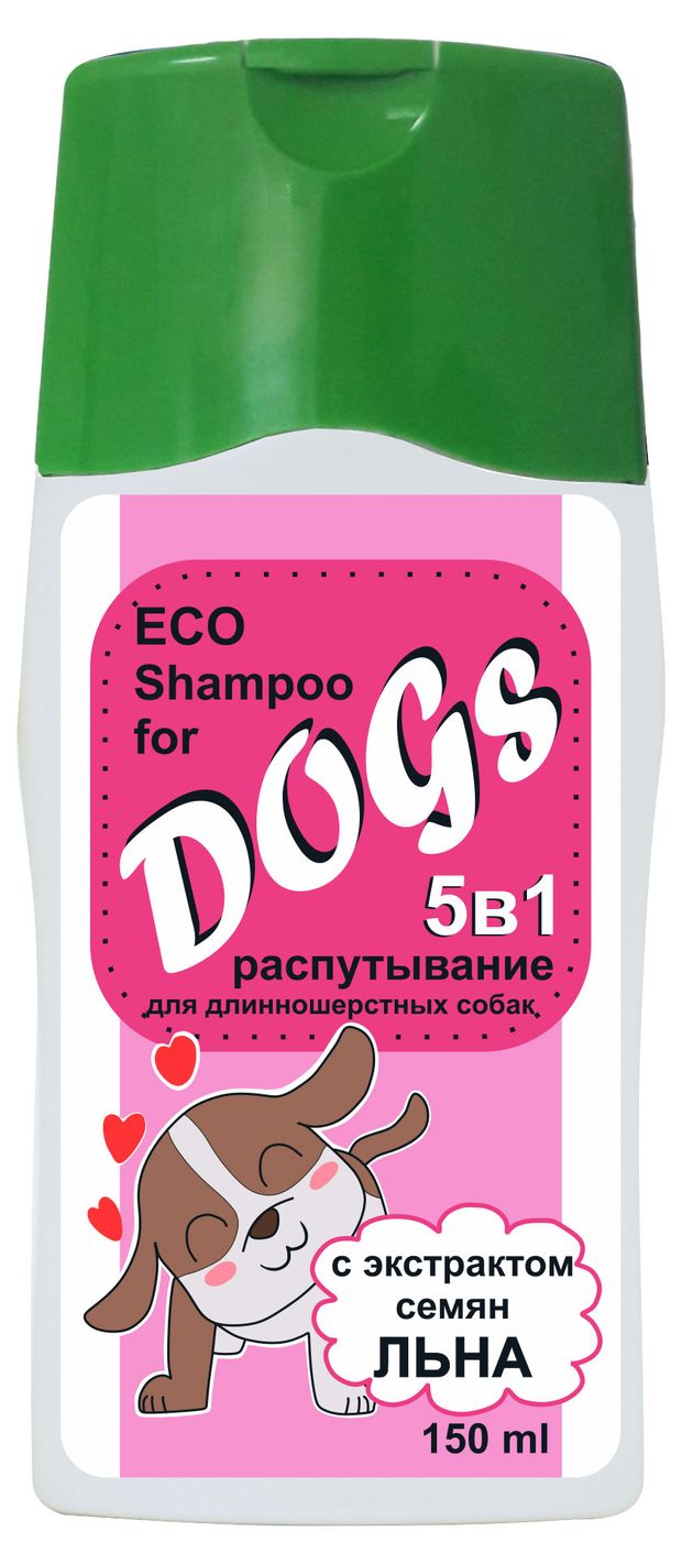 Шампунь для длинношерстных собак Русский Чемпион ECO распутывание, 150 мл