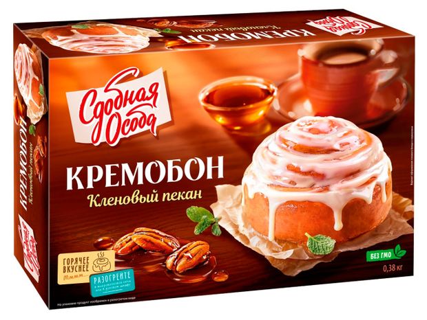 Кремобон Сдобная Особа Кленовый пекан, 380 г