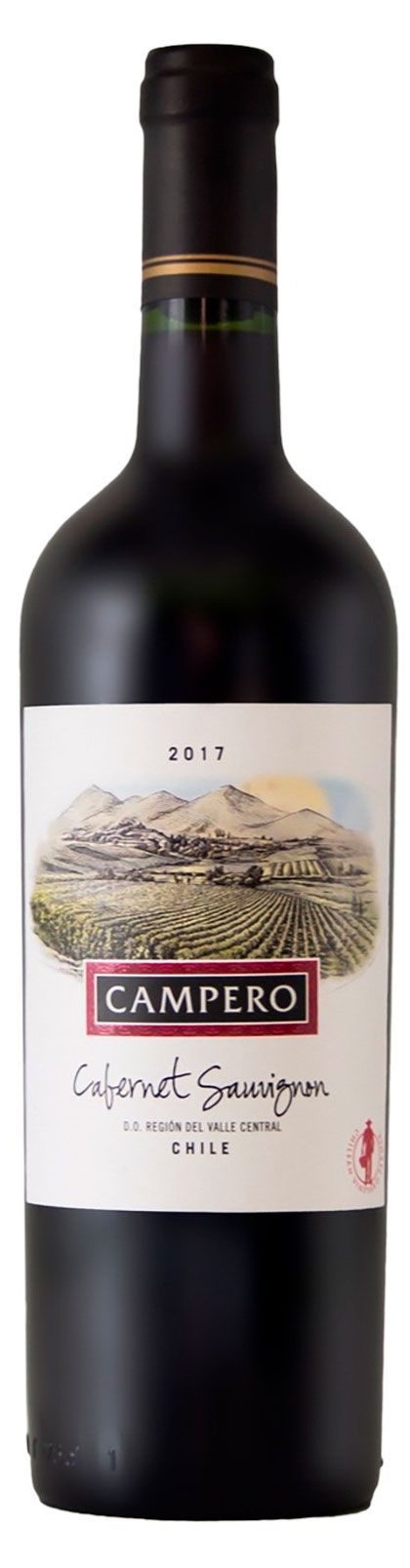 Вино Campero Cabernet Sauvignon красное сухое Чили, 0,75 л