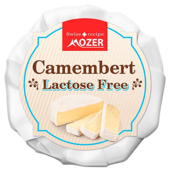 Сыр мягкий Camembert Moser с белой плесенью безлактозный 50% БЗМЖ, 100 г