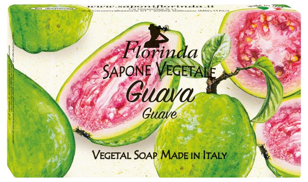 Мыло твердое Florinda гуава Италия, 100 г