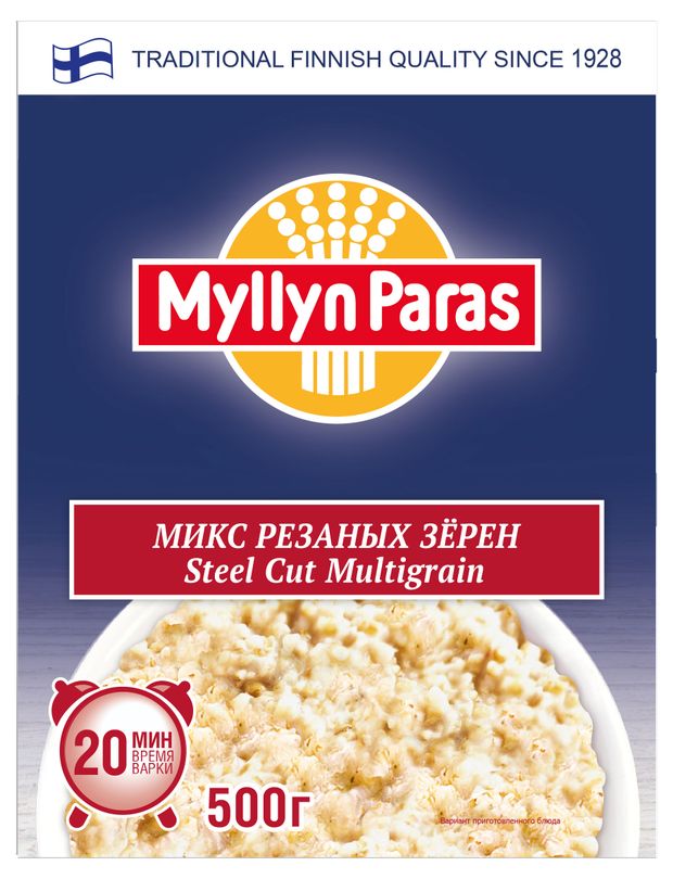 Каша Myllyn Paras 1928 микс резаных зерен, 500 г