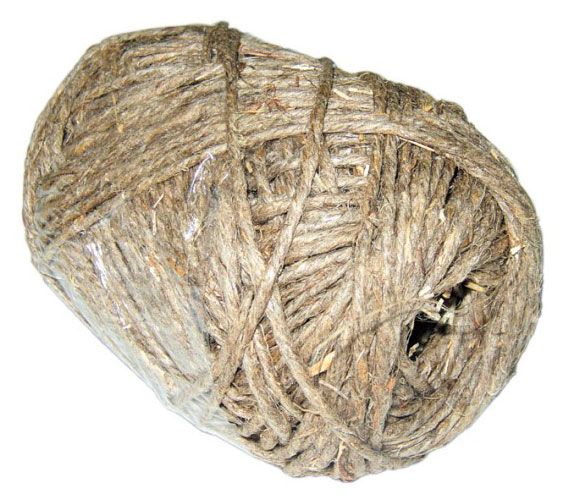 Шпагат джутовый 2-ниточный, 140 м