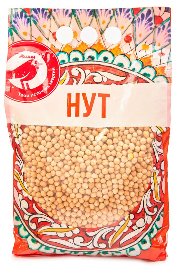Нут АШАН Красная птица, 3 кг