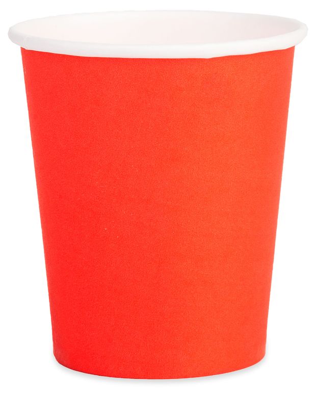 Стакан бумажный Actuel Красный 250 мл, 50 шт