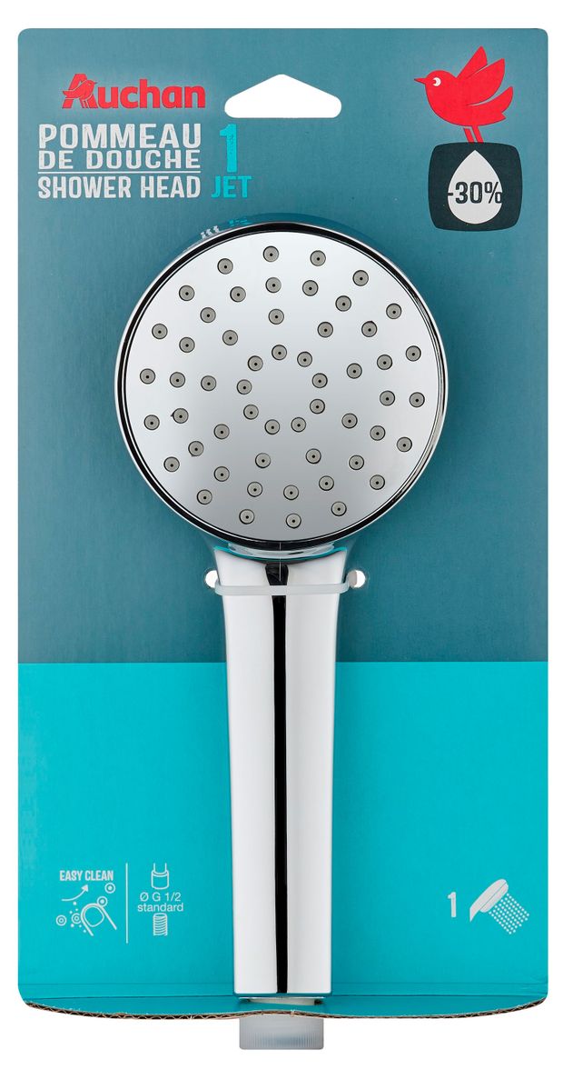 Лейка для душа АШАН Красная птица 1 режим