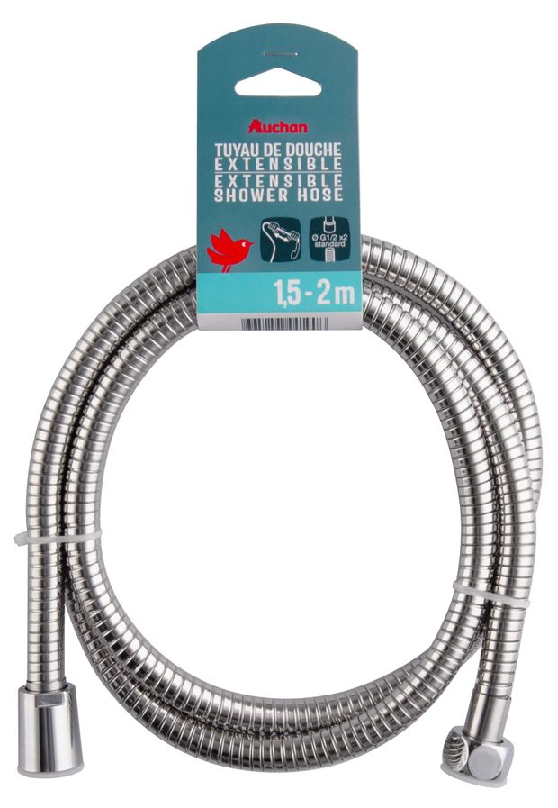 Шланг для душа АШАН Красная птица, 150 см