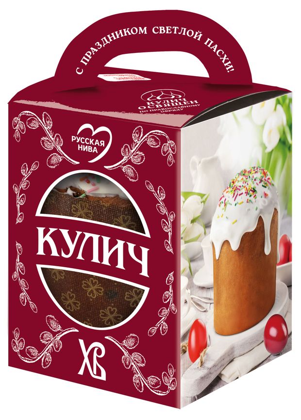 Кулич пасхальный Русская Нива Кекс, 500 г