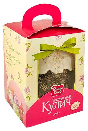 Кулич пасхальный ТоминХлеб Кекс, 550 г