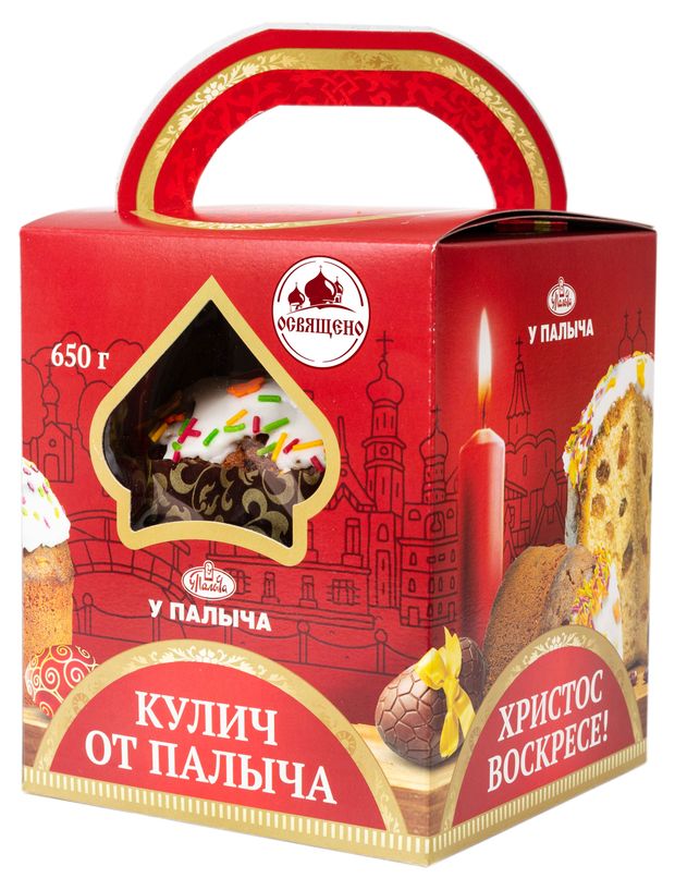 Кулич пасхальный У Палыча без глютена 650 г 699₽